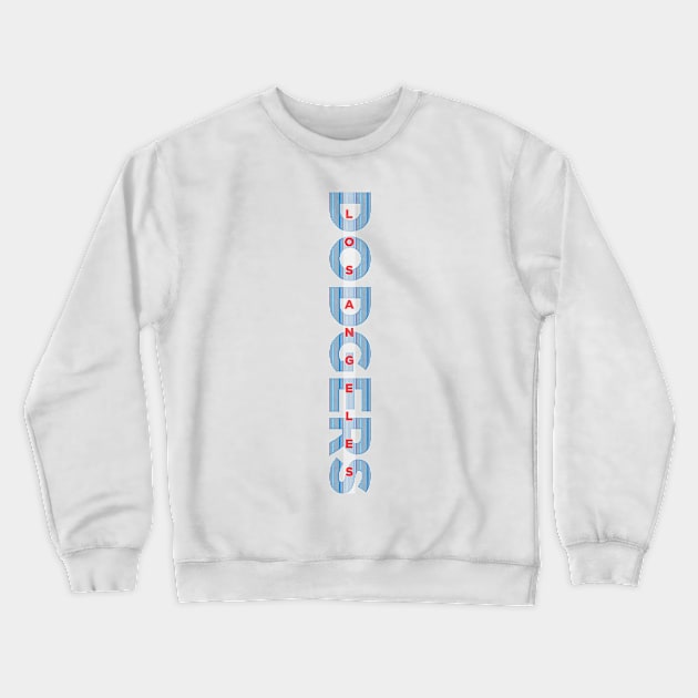 LA Dodgers 7 Crewneck Sweatshirt by HooPet